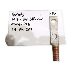 Burndy N150 STR DIE 14 or 101 Orange Lugs