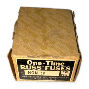 Bussmann 10/PK One-Time Fuses – actual item, photo 1 of 5