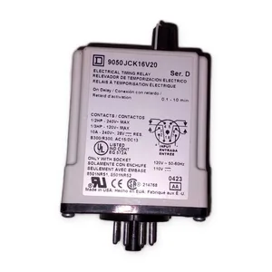Square D 9050JCK16V20 Electrical Timing Relay