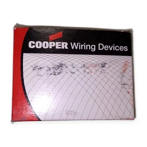 Cooper 817LA-BOX Light Almond Single Receptacles