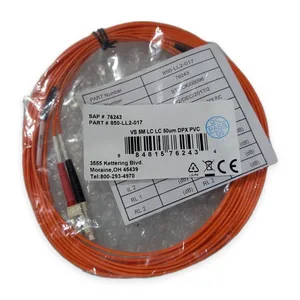 850-LL2-017 Fiber Optic Patch Cable – actual item, photo 1 of 5