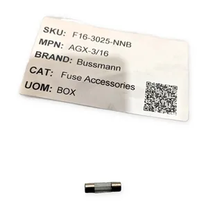Bussmann AGX-3/16 Blow Glass Fuse