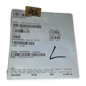 Amphenol 135103-03-24 Connex SMA Coaxial Cable