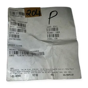 Amphenol 122372RP Connex TNC Reverse Polarity Plug