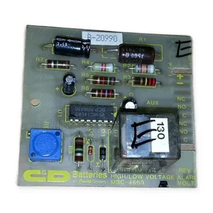 C D Ratelco MBC 4650 High Low Voltage Alarm Circuit Board Power Systems OEM