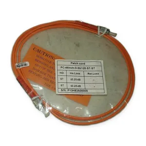Fiber Optic ST ST Multimode 50/125 46IN Patch Cord PC Industrial Network Cable