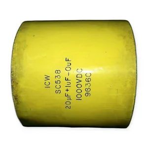 ICW SC538 Capacitor 20UF 1000VDC High Voltage Industrial Power Electronics OEM