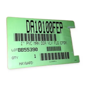 Hayward DA10100FEP PVC Manual Diaphragm Valve