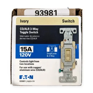 Eaton 93981 Ivory Switch