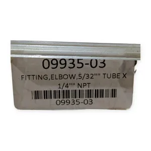 SMC 09935-03 Pneumatic Elbow Fitting – actual item, photo 1 of 7