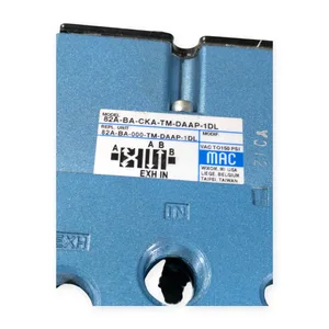 MAC 82A-BA-CKA-TM-DAAP-1DL 4 Way Air Solenoid Valve