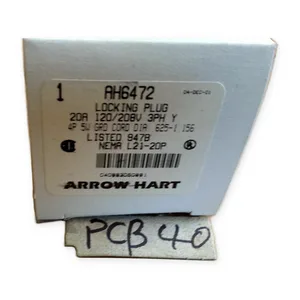 Arrow Hart AH6472 Locking Plug