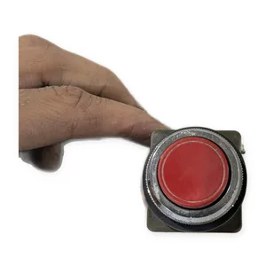 IDEC Red Push Button Switch – actual item, photo 1 of 9