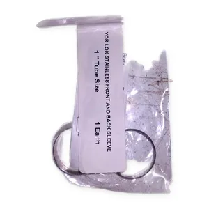 YOR LOK STAINLESS FRONT AND BACK SLEEVE 1" TUBE SIZE – actual item, photo 1 of 3