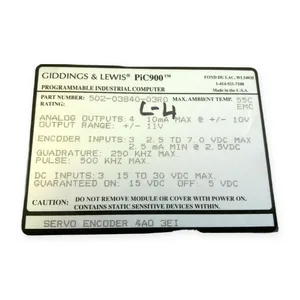 Giddings & Lewis 502-03840-03R0 PiC900 Servo Encoder