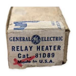 General Electric 81D89 Relay Heater Element