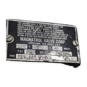 Magnatrol F29L52R Freon Solenoid Valve