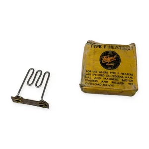Federal Type F Overload Relay Heater Element Motor Starter Bulletin 925 BOX OF 2