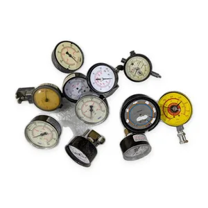 Assorted Pressure Gauges and Dial Indicators Mixed Industrial Instrument Lot