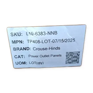 Crouse-Hinds TP408 Square Outlet – actual item, photo 1 of 3