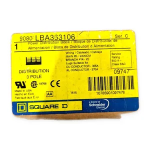 Square D 9080LBA363106 Power Distribution Block