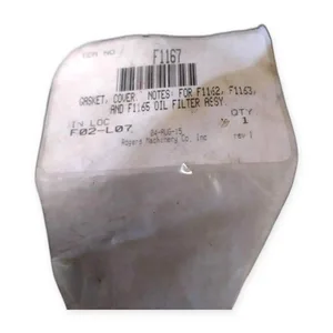 Rogers F1167 Gasket Cover Oil Filter