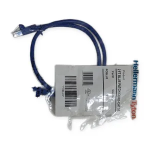 Hellermann Tyton PCBLU2 CAT5e Blue Ethernet Patch Cord