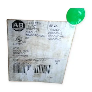 Allen-Bradley 1497-B-HXDX-3-F Control Circuit Transformer