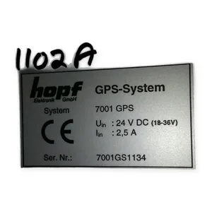 Hopf Elektronik 7001 GPS Radio Controlled Clock System 24VDC 2.5A Industrial OEM