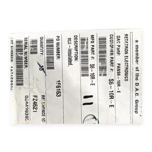 Panduit S6-10R-E Tubular Ring Terminal