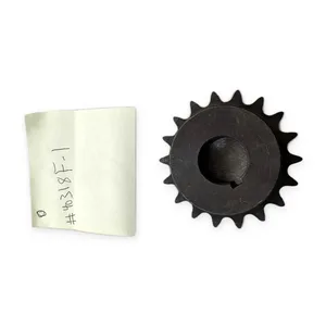 Roller Chain Sprocket 17 Tooth #40 Chain Finished Bore Keyway Steel Industrial