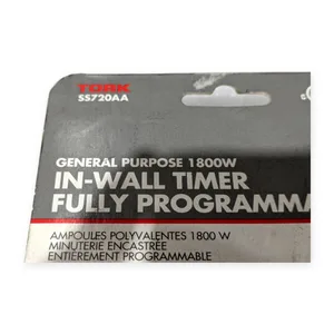 Tork SS720AA Wall Digital Timer Switch