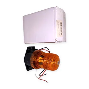 Encell LED Strobe Beacon Light Amber 10-110V Truck Warning Emergency Flashing