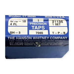 GH3 Hand Tap Set Taper Plug