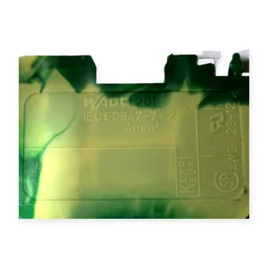 WAGO 281-657 Conductor Ground Terminal Block