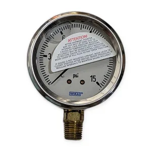 WIKA PSI Liquid Filled Pressure Gauge