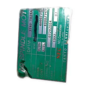 NEC DFIM-3740-1024A Sanyo Denki AC Spindle Motor