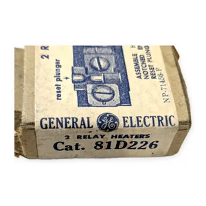 General Electric 81D226 Heater Element Motor Starter