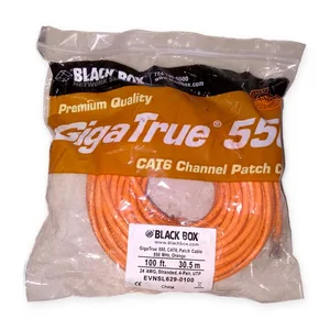 Black Box EVNSL629-0100 Cat6 UTP Stranded Patch Cable