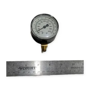PRESSURE VACUUM GAUGE 0 to 200 mmHg 0 to 25