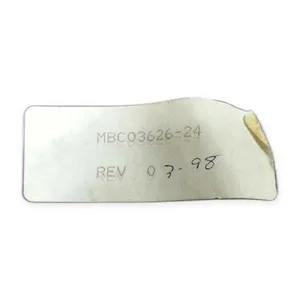 C & D Ratelco MBC 3626 24 Circuit Board PCB Module Industrial Power Systems