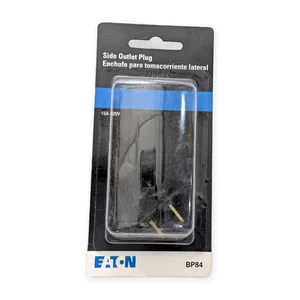 Eaton BP84BK Angled Wiring Device Plug