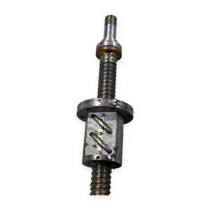Ball Screw Assembly Flanged Nut External Return Tubes Stepped Threaded Journal – actual item, photo 1 of 4