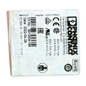 Phoenix Contact 3273124 BK Distribution Block