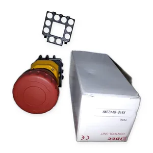 IDEC XW1E-BV422MR Switch Red Mushroom Control