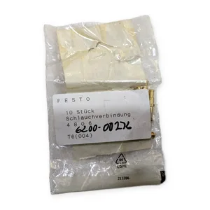 Festo 6200-00276 10 Stuvk Tube Connector