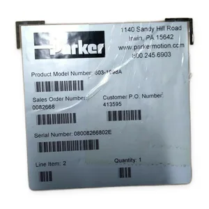 Parker Control Valve