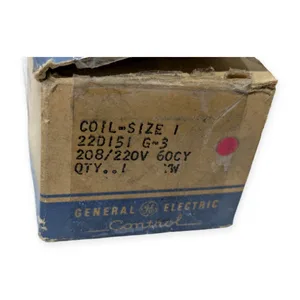 General Electric 22D151G3 Size 1 Renewal Starter Contactor