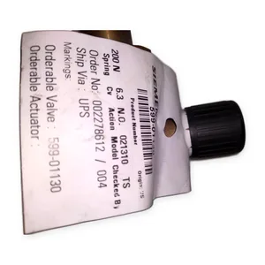 Siemens 599-01130 Pneumatic Valve Actuator