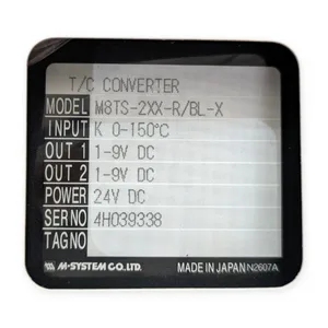M-system M8TS-2XX-R/BL-X T/C Converter